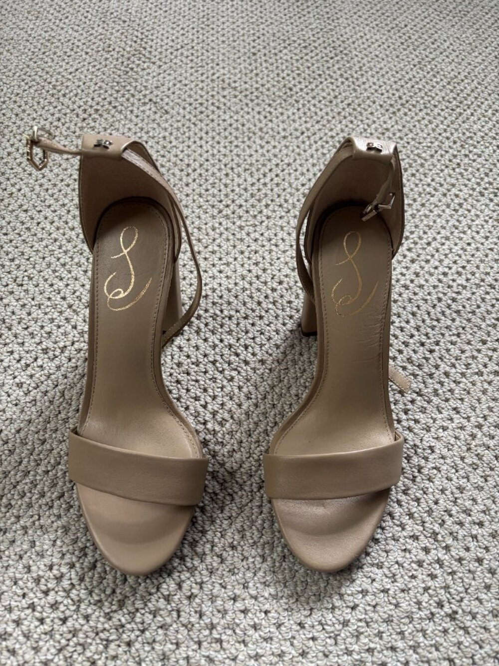 Sam Edelman Yaro Block Heel Sandals, Size 7 - Picture 2 of 15